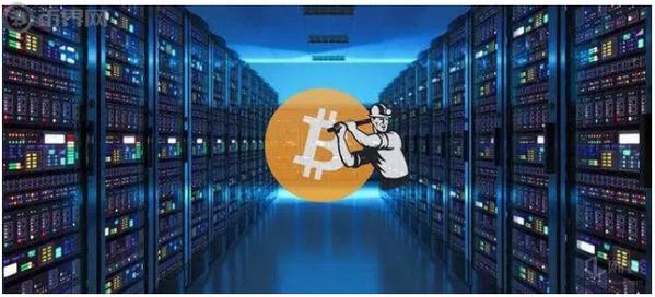 A miner inspecting a row of GPUs, showcasing the traditional approach to mining.