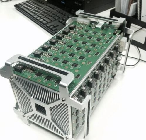 A state-of-the-art mining rig setup in an Argentine hosting facility, optimized for multiple cryptocurrencies